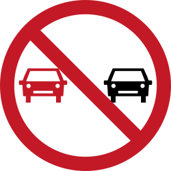 Do not overtake