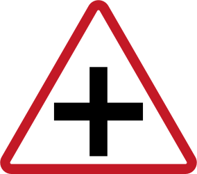 intersection ahead
