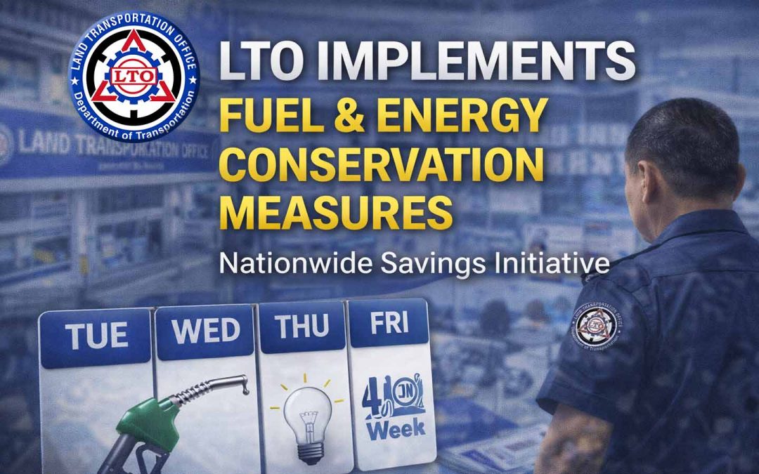 LTO Implements Nationwide Fuel and Energy Conservation Measures