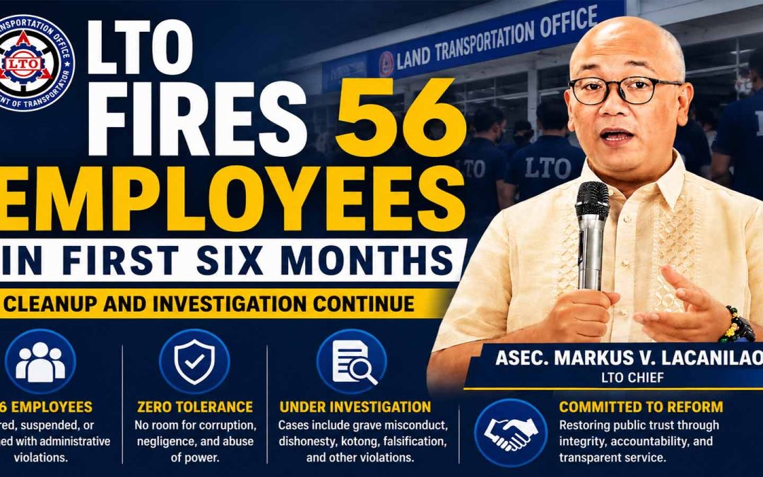 LTO anti corruption campaign