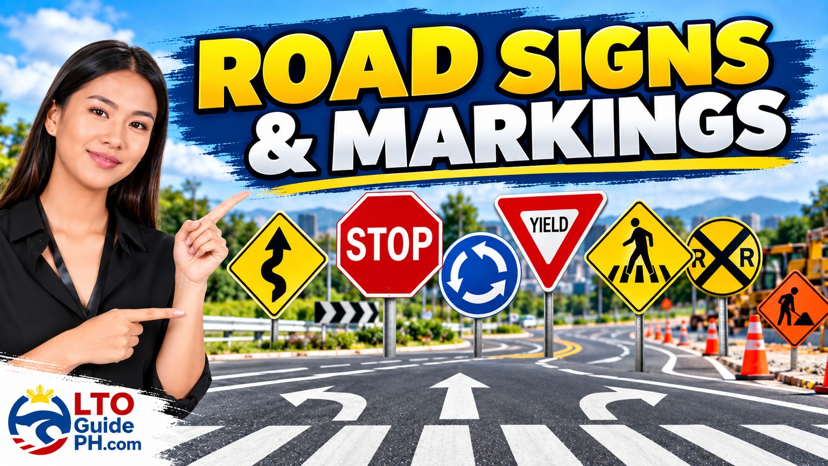 Road signs and markings explained for drivers